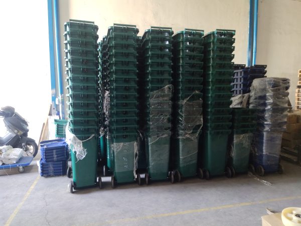 Tempat Sampah Roda outdoor 120 Liter Dalton - Gambar 7