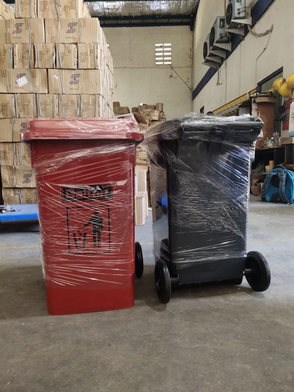 Tempat Sampah Roda Outdoor 100 Liter Dalton - Gambar 6