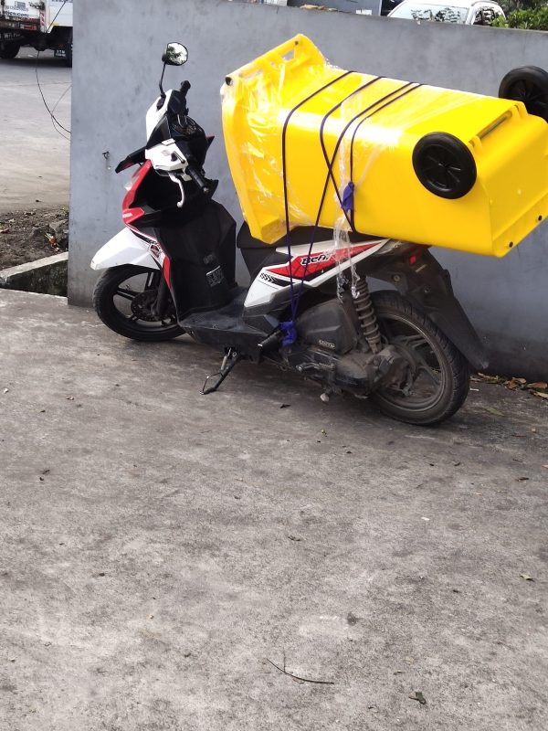 Tempat Sampah Roda outdoor 120 Liter Dalton - Gambar 12