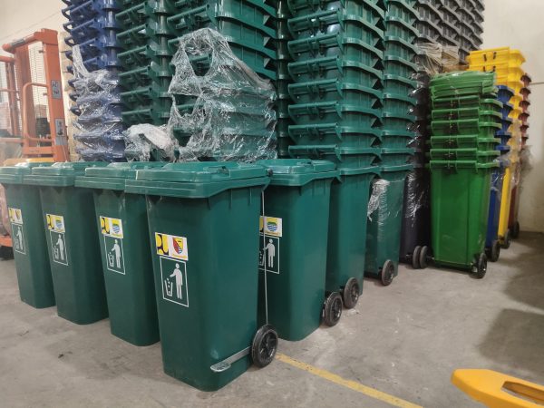 Tempat Sampah Roda outdoor 120 Liter Dalton - Gambar 11