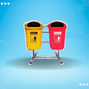 Tempat Sampah Outdoor 2 Pilah Kapasitas 50 Liter Dalton