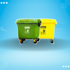 Tempat Sampah Besar Outdoor Kapasitas 660 Liter Dalton