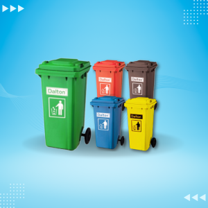 Tempat Sampah Roda Outdoor 100 Liter Dalton